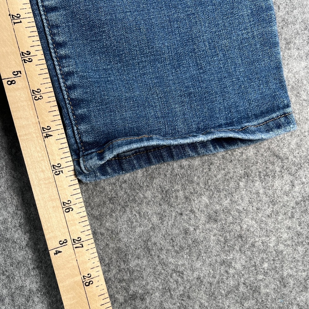 Levis Jeans Women's 33 Boyfriend Medium Blue Stretch Denim Jeans - Picture 6 of 10